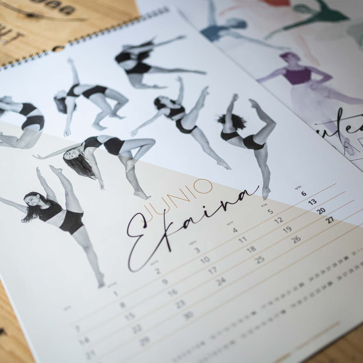 Danza José Uruñuela, calendario-egutegia